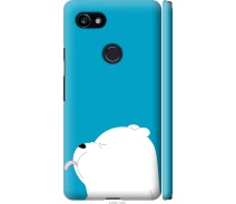Купить - чехол для смартфона  Чехол 3d пластиковый матовый на телефон Google PixeL 2 XL Мишка 1 "4358m-1643-1529"