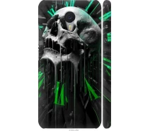 Купить - чехол для смартфона  Чехол 3d пластиковый матовый на телефон Meizu M3 Note Череп-часы "4100m-256-1529"