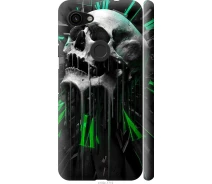 Купить - чехол для смартфона  Чехол 3d пластиковый матовый на телефон Google Pixel 3a XL Череп-часы "4100m-1713-1529"