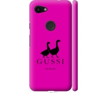 Купить - чехол для смартфона  Чехол 3d пластиковый матовый на телефон Google Pixel 3a XL Гуси "4561m-1713-1529"