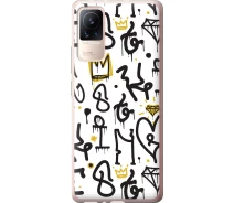 Купить - чехол для смартфона  Чехол силиконовый на телефон Xiaomi Civi Graffiti art "4355u-2491-1529"