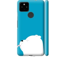 Купить - чехол для смартфона  Чехол 3d пластиковый матовый на телефон Google Pixel 5A Мишка 1 "4358m-2286-1529"