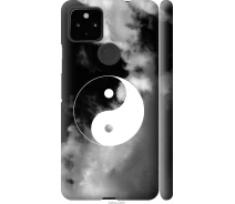 Купить - чехол для смартфона  Чехол 3d пластиковый матовый на телефон Google Pixel 5A Инь и Янь "4389m-2286-1529"