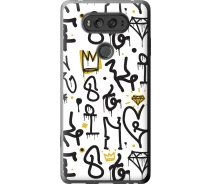 Купить - чехол для смартфона  Чехол 2d пластиковый на телефон LG V20 Graffiti art "4355t-787-1529"