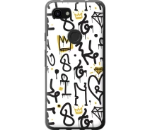 Купить - чехол для смартфона  Чехол 2d пластиковый на телефон Google Pixel 3a XL Graffiti art "4355t-1713-1529"