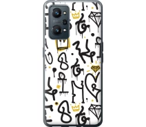 Купить - чехол для смартфона  Чехол силиконовый на телефон Realme GT Neo 2 Graffiti art "4355u-2489-1529"