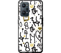 Купить - чехол для смартфона  Чехол tpu на телефон Realme GT Neo 2 Graffiti art "4355b-2489-1529"