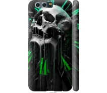 Купить - чехол для смартфона  Чехол 3d пластиковый матовый на телефон Huawei Honor 9 Череп-часы "4100m-998-1529"