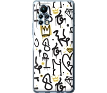 Купить - чехол для смартфона  Чехол силиконовый на телефон Infinix Note 11 Pro Graffiti art "4355u-2865-1529"