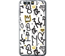 Купить - чехол для смартфона  Чехол силиконовый на телефон Huawei Honor 9 Graffiti art "4355u-998-1529"