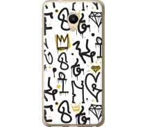 Купить - чехол для смартфона  Чехол силиконовый на телефон Meizu M5s Graffiti art "4355u-776-1529"