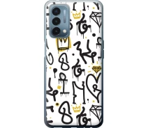 Купить - чехол для смартфона  Чехол силиконовый на телефон OnePlus Nord N200 Graffiti art "4355u-2384-1529"