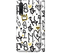 Купить - чехол для смартфона  Чехол 3d пластиковый матовый на телефон Xiaomi Mi CC9 Graffiti art "4355m-1747-1529"