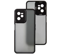 Купить - чехол для смартфона  Чехол Fiji Lens для Realme C35 бампер матовый с защитой блока камер Black