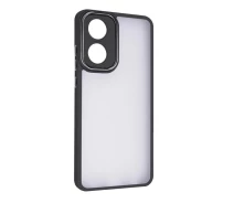 Купить - чехол для смартфона  Чехол Fiji Lens для Oppo A78 (CPH2565) бампер матовый с защитой блока камер Black