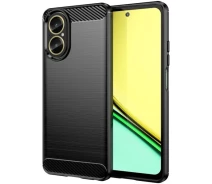 Купить - чехол для смартфона  Защитный чехол UniCase Carbon для Realme C67 - Black