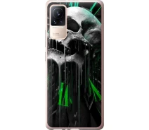 Купить - чехол для смартфона  Чехол силиконовый на телефон Xiaomi Civi Череп-часы "4100u-2491-1529"
