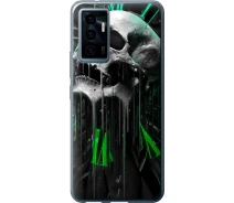 Купить - чехол для смартфона  Чехол силиконовый на телефон Vivo V23e Череп-часы "4100u-2641-1529"