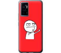 Купить - чехол для смартфона  Чехол силиконовый на телефон Vivo V23e Мем "4578u-2641-1529"