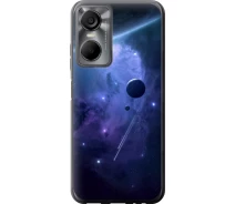 Купить - чехол для смартфона  Чехол силиконовый на телефон Tecno POP 6 Pro BE8 Планеты в синем космосе "171u-2929-1529"