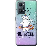 Купить - чехол для смартфона  Чехол силиконовый на телефон Realme GT Neo 2 I'm hulacorn "3976u-2489-1529"