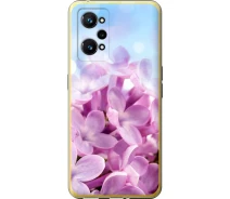 Купить - чехол для смартфона  Чехол силиконовый на телефон Realme GT Neo 3T Сирень "527u-2960-1529"