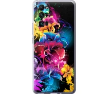 Купить - чехол для смартфона  Чехол силиконовый на телефон Huawei Honor 30 Pro Абстрактные цветы "511u-1920-1529"