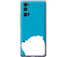 Купить - чехол для смартфона  Чехол силиконовый на телефон Huawei Honor 30 Pro Мишка 1 "4358u-1920-1529"