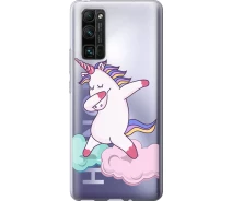 Купить - чехол для смартфона  Чехол силиконовый на телефон Huawei Honor 30 Pro Единорог "4702u-1920-1529"