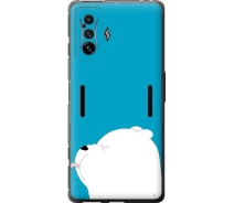 Купить - чехол для смартфона  Чехол силиконовый на телефон Xiaomi Poco F4 GT Мишка 1 "4358u-2958-1529"