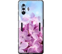 Купить - чехол для смартфона  Чехол силиконовый на телефон Xiaomi Poco F4 GT Сирень "527u-2958-1529"