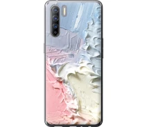 Купить - чехол для смартфона  Чехол силиконовый на телефон Oppo Reno 3 Пастель v1 "3981u-1901-1529"