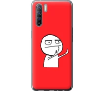 Купить - чехол для смартфона  Чехол силиконовый на телефон Oppo Reno 3 Мем "4578u-1901-1529"