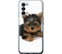 Купить - чехол для смартфона  Чехол силиконовый на телефон OnePlus Nord N200 5G Щенок йоркширского терьера "931u-2956-1529"