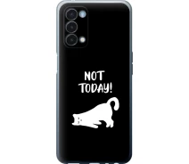 Купить - чехол для смартфона  Чехол силиконовый на телефон OnePlus Nord N200 5G Уставший кот "4535u-2956-1529"