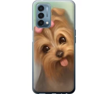 Купить - чехол для смартфона  Чехол силиконовый на телефон OnePlus Nord N200 Нарисованный йоркширский терьер "928u-2384-1529"