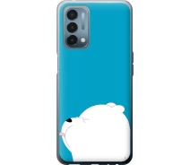 Купить - чехол для смартфона  Чехол силиконовый на телефон OnePlus Nord N200 Мишка 1 "4358u-2384-1529"