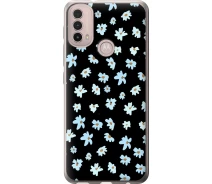Купить - чехол для смартфона  Чехол силиконовый на телефон Motorola E40 Цветочный "4900u-2660-1529"