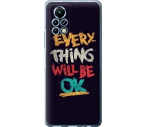 Купить - чехол для смартфона  Чехол силиконовый на телефон Infinix Note 11 Pro Все будет хорошо "4068u-2865-1529"