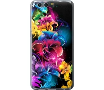 Купить - чехол для смартфона  Чехол силиконовый на телефон Huawei Honor 9 Абстрактные цветы "511u-998-1529"
