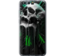 Купить - чехол для смартфона  Чехол силиконовый на телефон Huawei Honor 9 Череп-часы "4100u-998-1529"