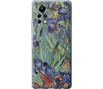 Купить - чехол для смартфона  Чехол силиконовый на телефон Infinix Note 11 Pro Винсент Ван Гог. Ирисы "161u-2865-1529"