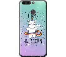 Купить - чехол для смартфона  Чехол силиконовый на телефон Huawei Honor V9 / Honor 8 Pro I'm hulacorn "3976u-1246-1529"