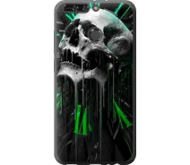 Купить - чехол для смартфона  Чехол силиконовый на телефон Huawei Honor V9 / Honor 8 Pro Череп-часы "4100u-1246-1529"