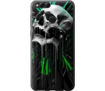 Купить - чехол для смартфона  Чехол силиконовый на телефон Huawei Honor 7X Череп-часы "4100u-1139-1529"