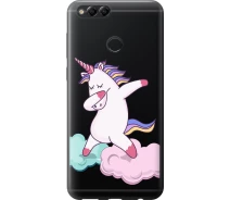 Купить - чехол для смартфона  Чехол силиконовый на телефон Huawei Honor 7X Единорог "4702u-1139-1529"