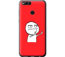 Купить - чехол для смартфона  Чехол силиконовый на телефон Huawei Honor 7X Мем "4578u-1139-1529"