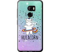 Купить - чехол для смартфона  Чехол силиконовый на телефон HTC One X10 I'm hulacorn "3976u-995-1529"