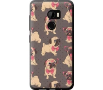 Купить - чехол для смартфона  Чехол силиконовый на телефон HTC One X10 мопсики 2 "4362u-995-1529"
