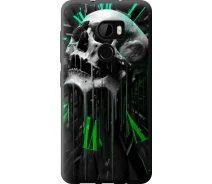 Купить - чехол для смартфона  Чехол силиконовый на телефон HTC One X10 Череп-часы "4100u-995-1529"
